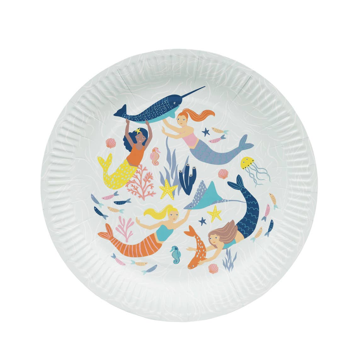 Mermaid Plates - 8 Pack - Magnolia BabyParty Supplies