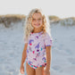 Mermaid Rash Guard Ruffle Swimsuit - Magnolia BabySwimsuit