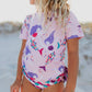 Mermaid Rash Guard Ruffle Swimsuit - Magnolia BabySwimsuit