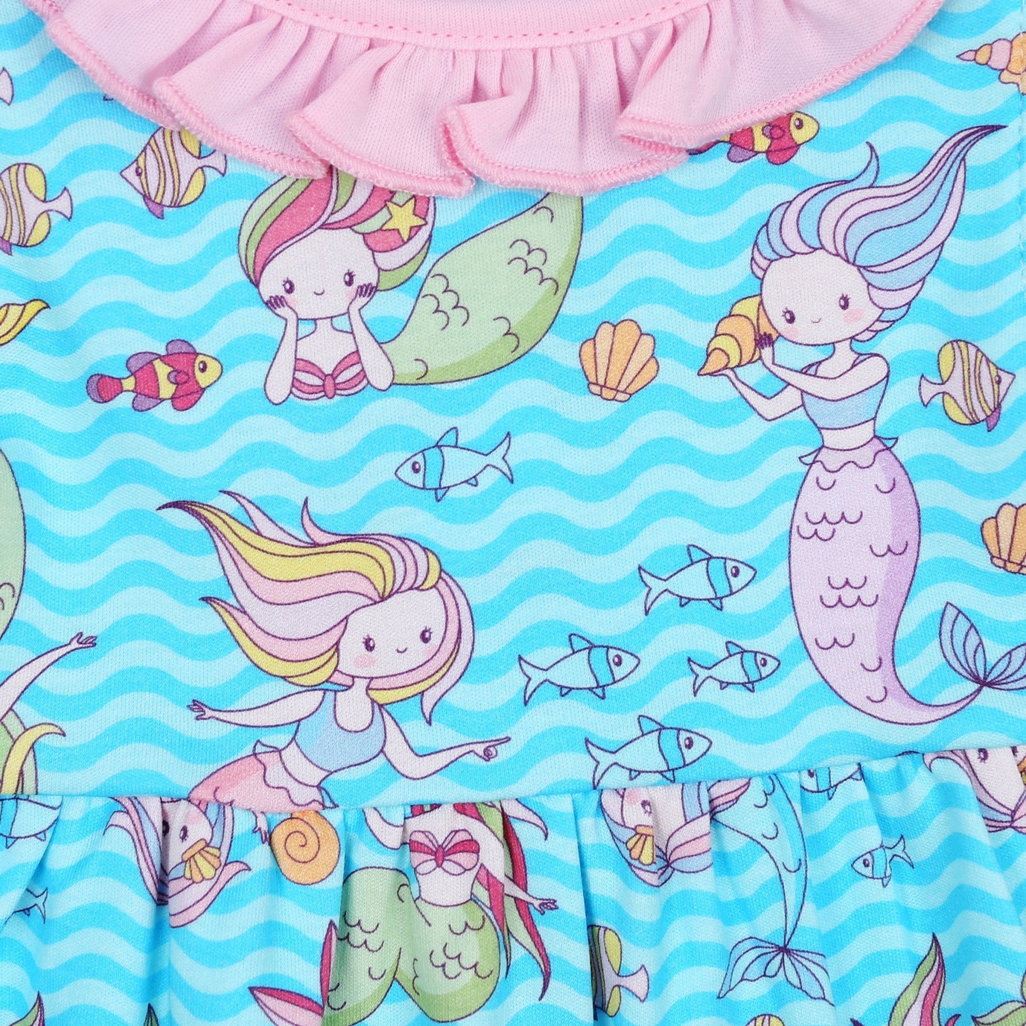 Mermazing! Print Flutters Dress - Magnolia BabyDress
