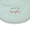 Merry and Bright Embroidered Bib - Luna and Arlo - Magnolia BabyBib