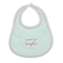  Merry and Bright Embroidered Bib - Luna and Arlo - Magnolia BabyBib