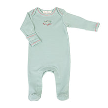  Merry and Bright Embroidered Footie - Luna and Arlo - Magnolia BabyFootie