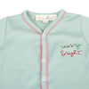 Merry and Bright Embroidered Front Snap Bodysuit - Magnolia BabyBodysuit