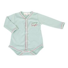  Merry and Bright Embroidered Front Snap Bodysuit - Magnolia BabyBodysuit