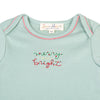 Merry and Bright Embroidered Gown - Magnolia BabyGown