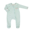 Merry and Bright Embroidered Zip Footie - Luna and Arlo - Magnolia BabyFootie