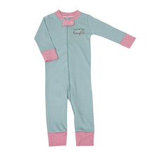  Merry and Bright Embroidered Zip Pajamas by Luna and Arlo - Magnolia BabyZipper Pajamas