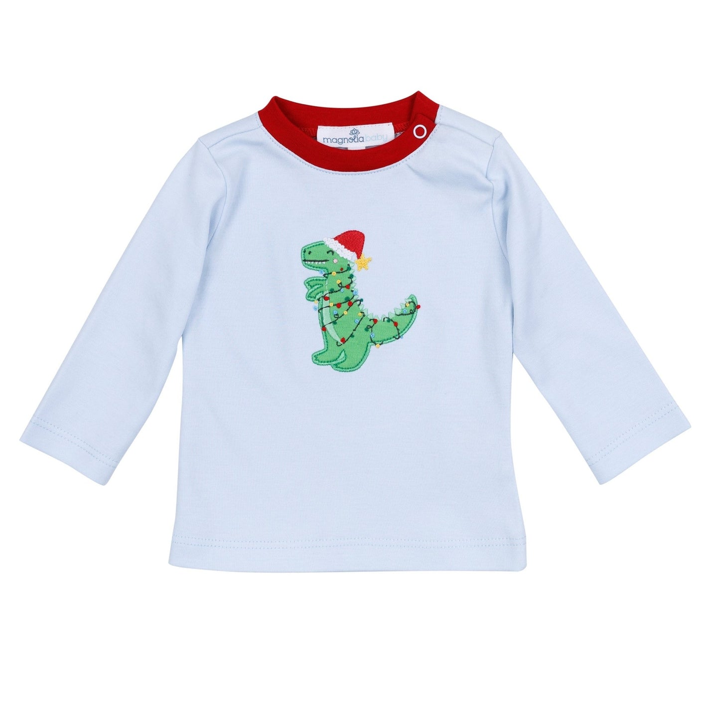 Merry Rexmas Combo Long Sleeve T-Shirt - Magnolia BabyT-Shirt