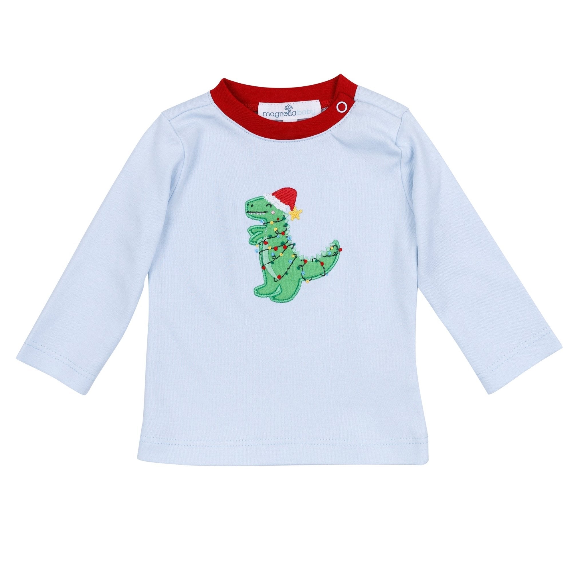 Merry Rexmas Combo Long Sleeve T-Shirt - Magnolia BabyT-Shirt
