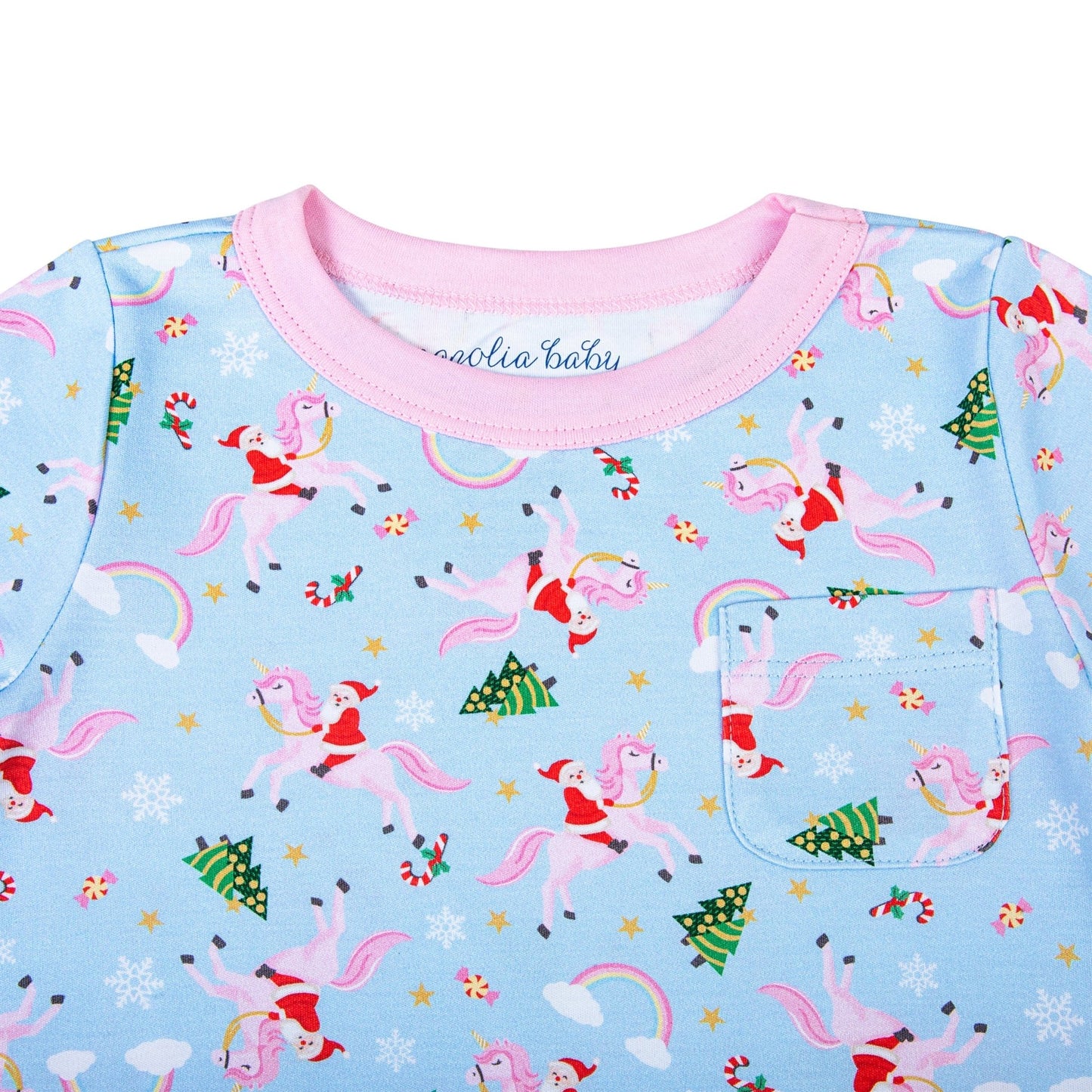 Merry Unicorn Girl's Nightdress - Magnolia BabyNightdress