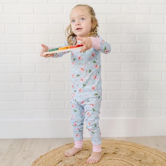 Merry Unicorn Long Pajamas - Magnolia BabyLong Pajamas