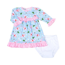  Merry Unicorn Print Dress - Magnolia BabyDress