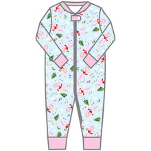  Merry Unicorn Zip Pajamas - Magnolia BabyZipper Pajamas