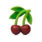 Mery the Cherry Teether - Magnolia BabyTeether