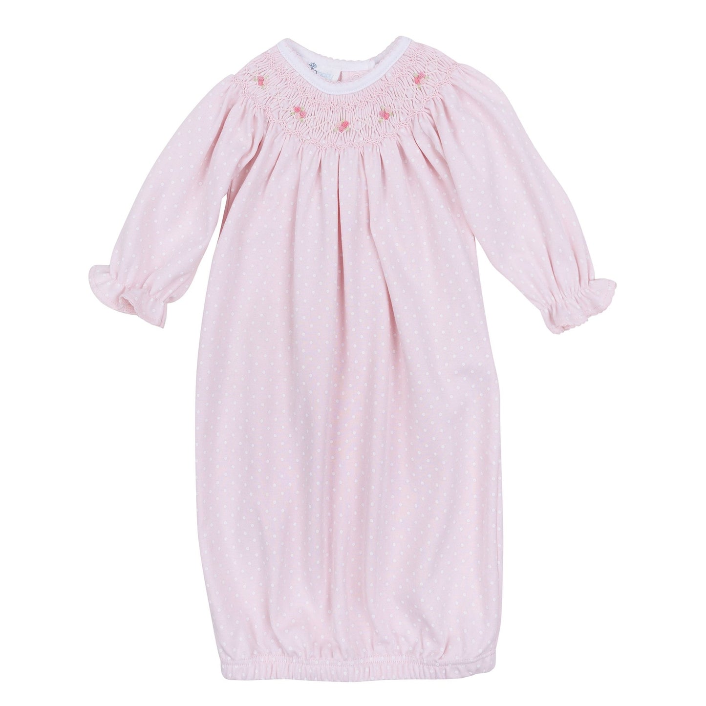 Mia's Classics Bishop Gown - Pink - Magnolia BabyGown
