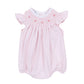 Mia's Classics Bishop Short Sleeve Bubble - Pink - Magnolia BabyBubble