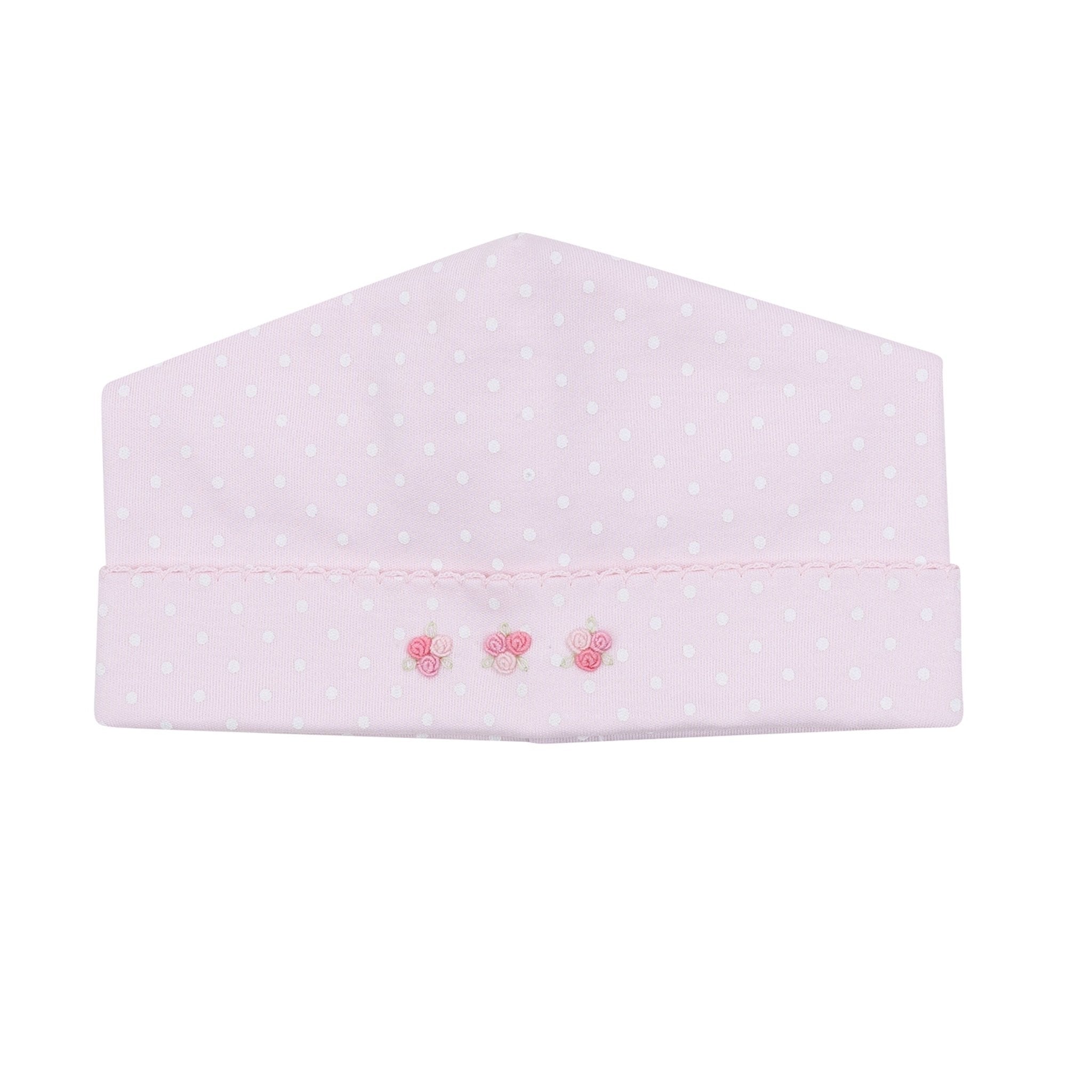 Mia's Classics Embroidered Hat - Pink - Magnolia BabyHat