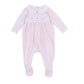 Mia's Classics Smocked Footie - Pink - Magnolia BabyFootie