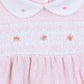 Mia's Classics Smocked Long Sleeve Bubble - Pink - Magnolia BabyBubble