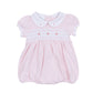 Mia's Classics Smocked Short Sleeve Bubble - Pink - Magnolia BabyBubble