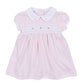 Mia's Classics Smocked Short Sleeve Dress - Pink - Magnolia BabyDress