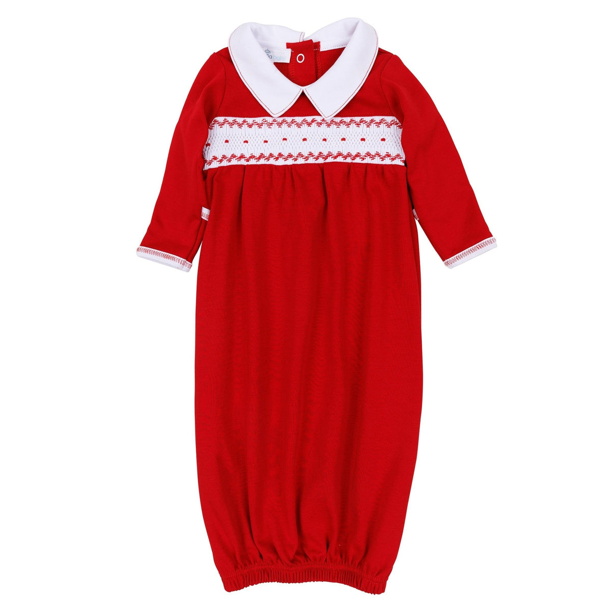 Magnolia Baby_Miles Smocked Gown_1