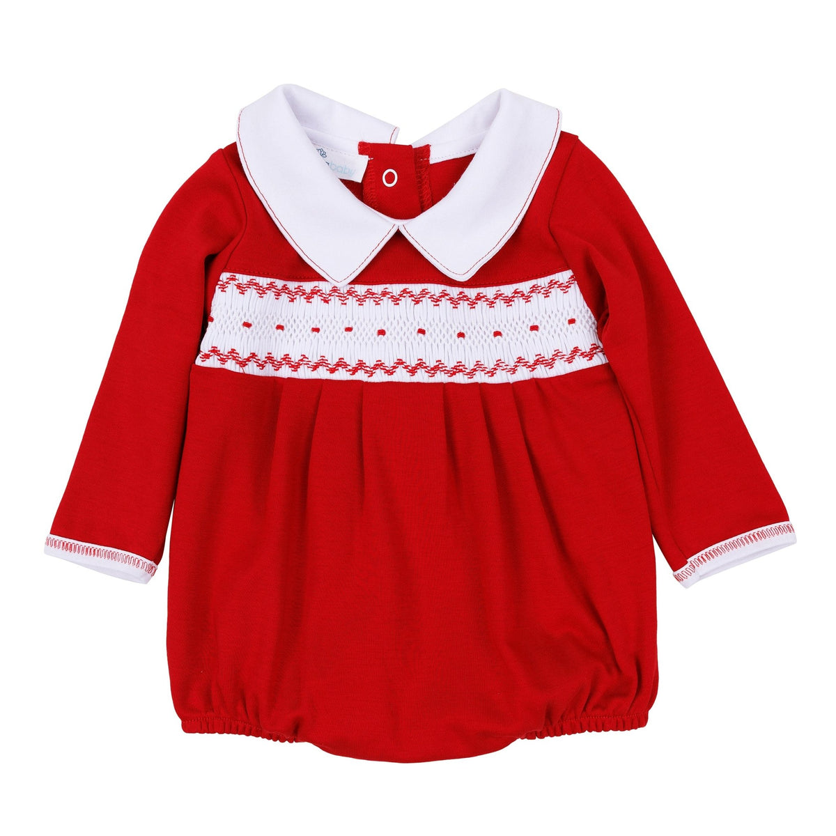 Magnolia Baby_Miles Smocked Long Sleeve Bubble_2
