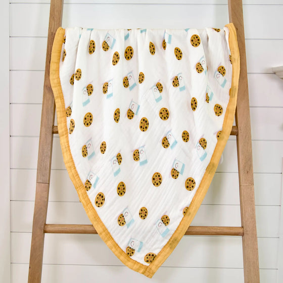 Milk & Cookies Muslin Quilt - Magnolia BabyQuilt