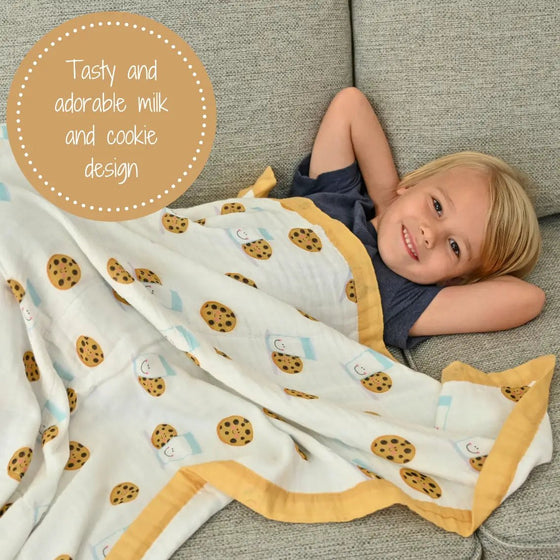Milk & Cookies Muslin Quilt - Magnolia BabyQuilt