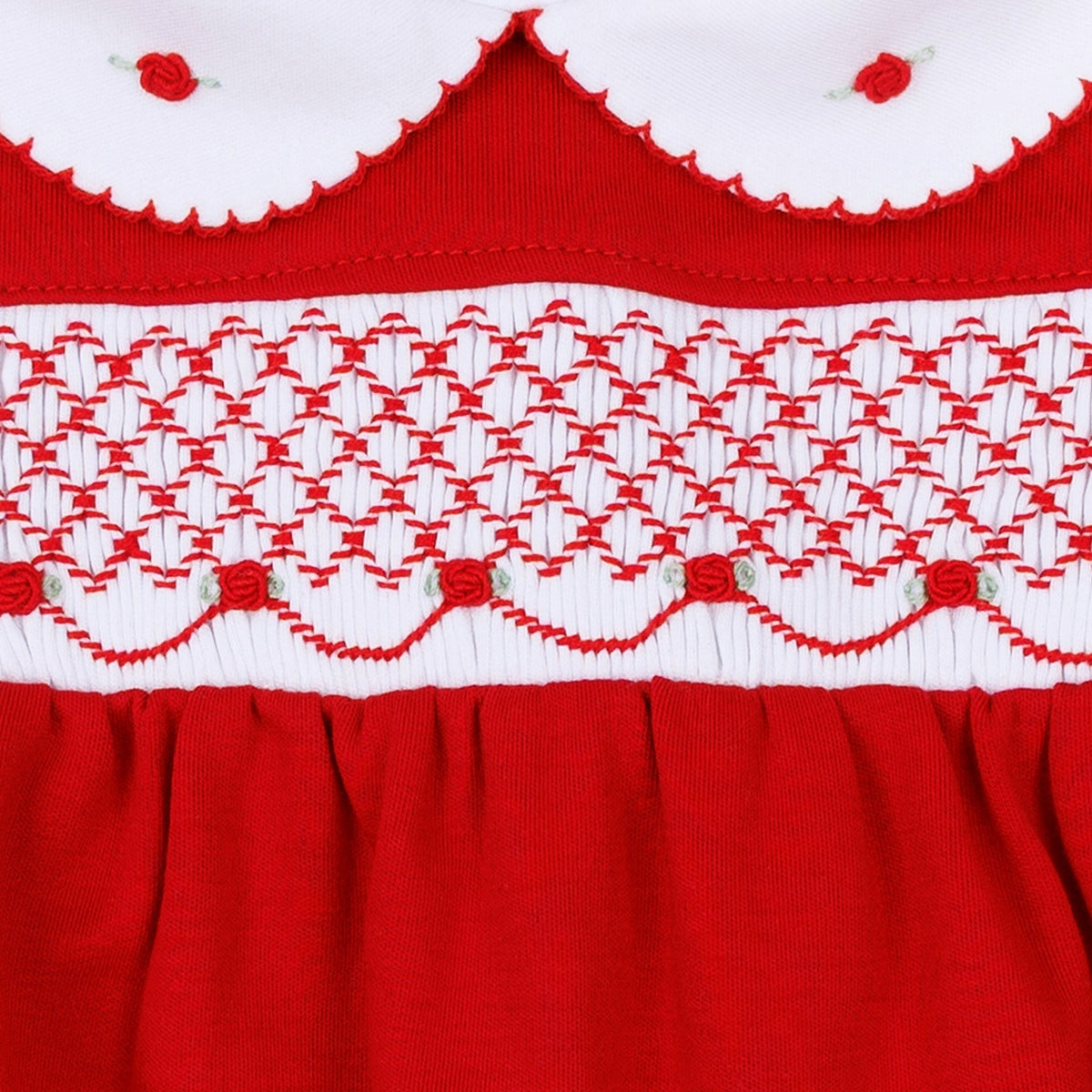 Magnolia Baby_Millie Smocked Footie_3