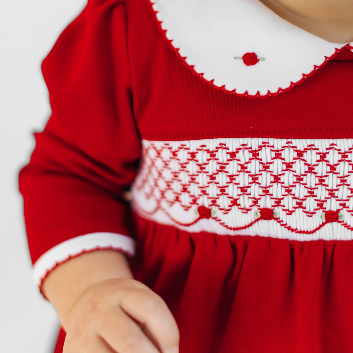 Magnolia Baby_Millie Smocked Long Sleeve Bubble_4