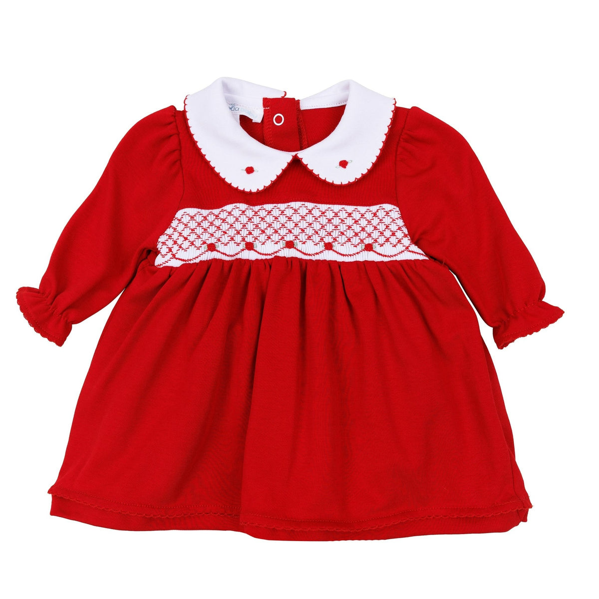 Magnolia Baby_Millie Smocked Long Sleeve Dress_1