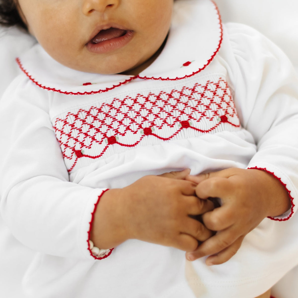 Magnolia Baby_Millie Smocked Ruffle Long Sleeve Diaper Cover Set_4