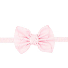  Mini Anne Bow Headband - Light Pink - Magnolia BabyHeadband