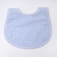 Mini Checks Bib - Blue - Magnolia BabyBib