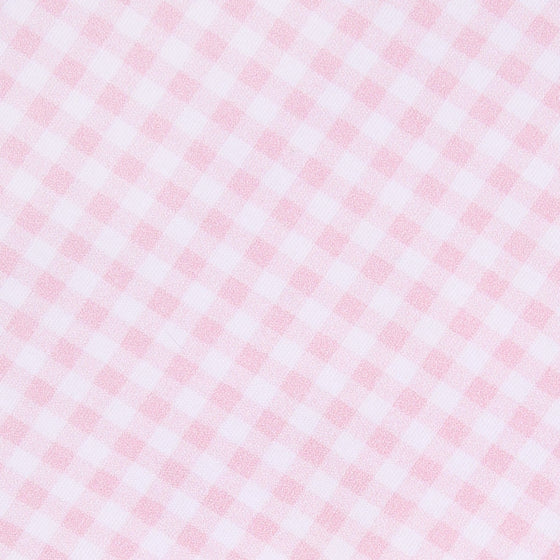 Mini Checks Bib - Pink - Magnolia BabyBib