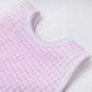 Mini Checks Bib - Pink - Magnolia BabyBib