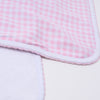 Mini Checks Burp Cloth - Pink - Magnolia BabyBurp Cloth