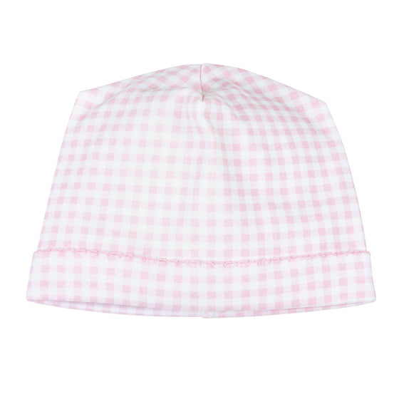 Mini Checks Hat - Pink - Magnolia BabyHat