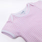 Mini Checks Lap Bodysuit - Pink - Magnolia BabyBodysuit