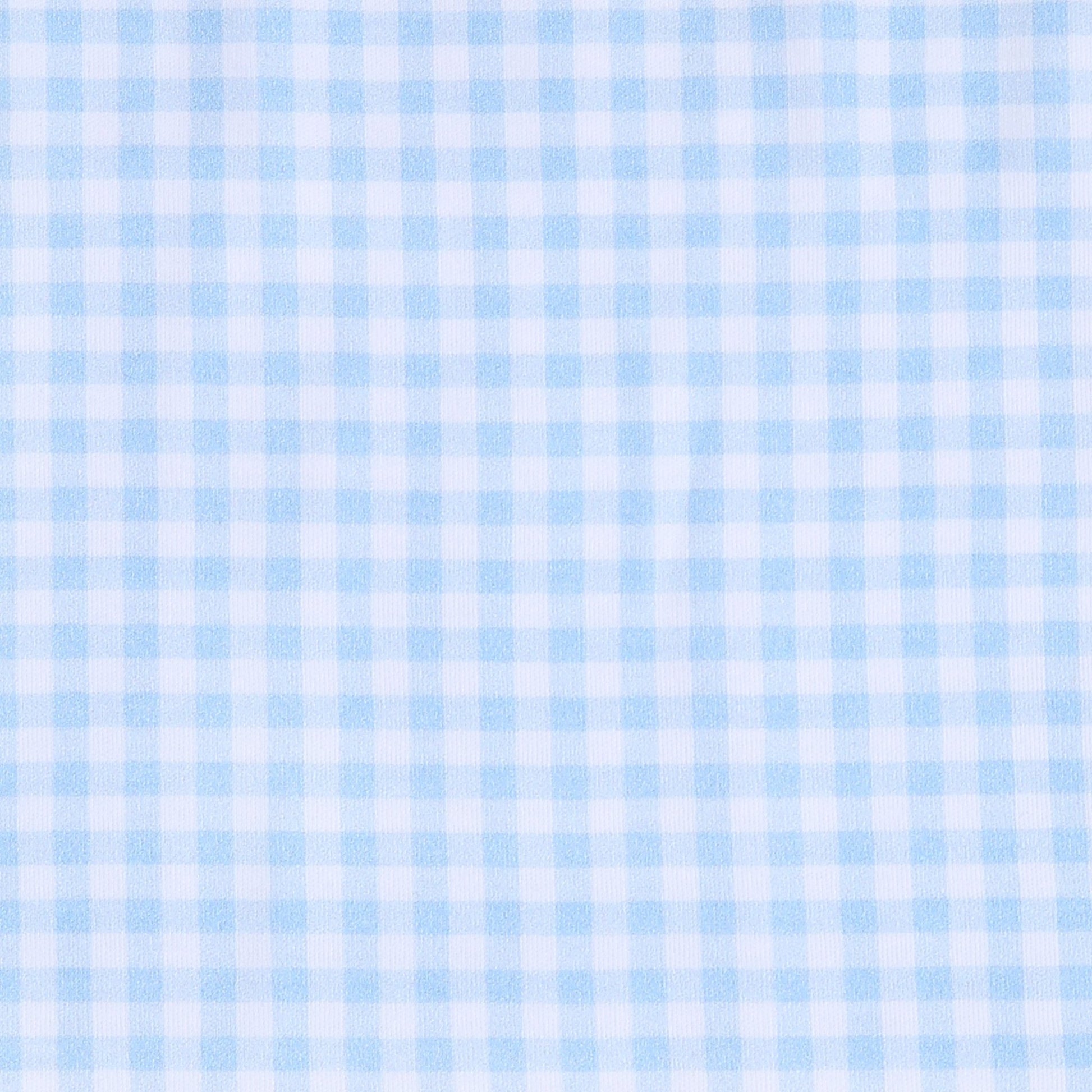 Mini Checks Long Pajamas - Blue - Magnolia BabyLong Pajamas
