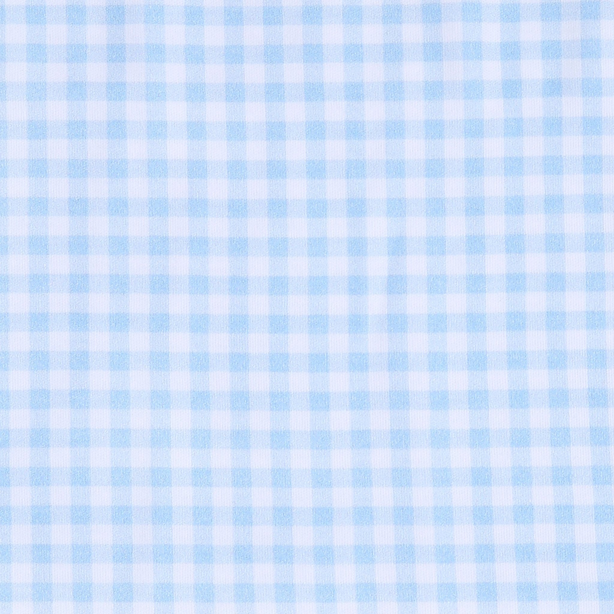 Mini Checks Long Pajamas - Blue - Magnolia BabyLong Pajamas