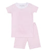 Mini Checks Short Pajamas - Pink - Magnolia BabyShort Pajamas
