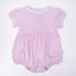 Mini Checks Short Sleeve Bubble - Pink - Magnolia BabyBubble