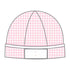 Mini Checks Smocked Hat - Pink - Magnolia BabyHat