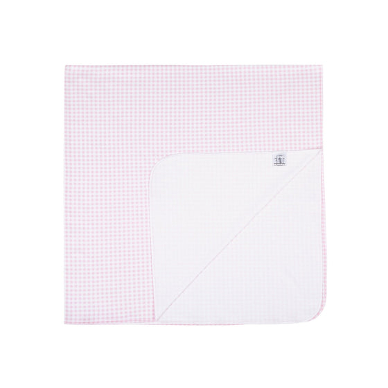 Mini Checks Swaddle Blanket - Pink - Magnolia BabySwaddle Blanket