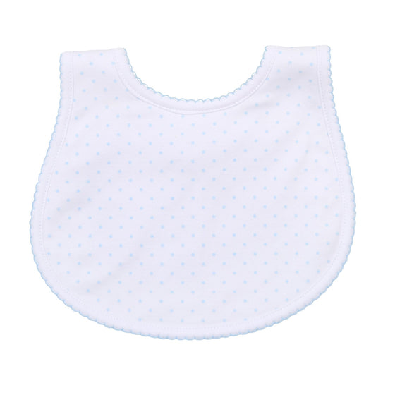 Mini Dots Bib - Blue - Magnolia BabyBib