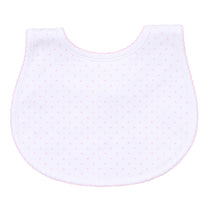  Mini Dots Bib - Pink - Magnolia BabyBib