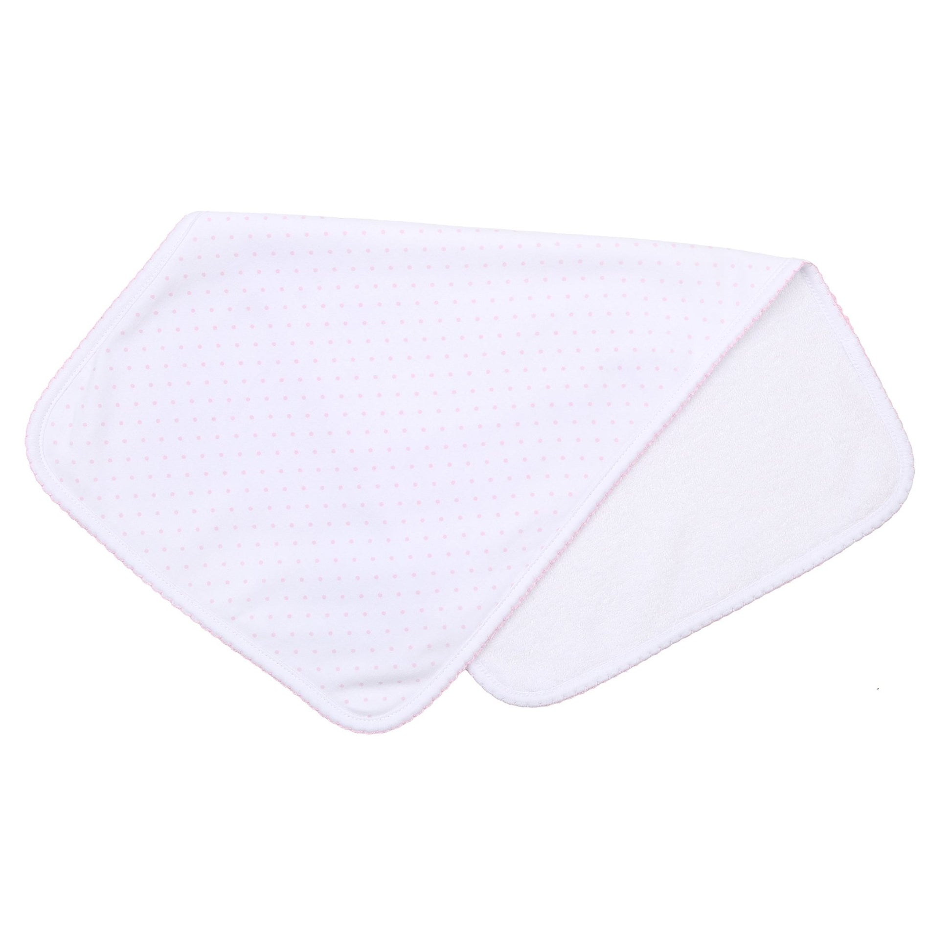 Mini Dots Burp Cloth - Pink - Magnolia BabyBurp Cloth